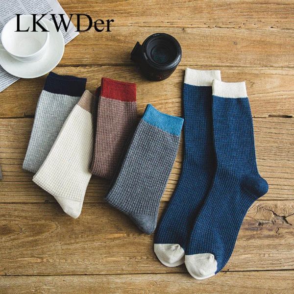 lkwder 5 pairs autumn winter new mens socks double needle medium long tube business casual sock men cotton soft sox, Black
lkwder 5 pairs autumn winter new mens socks double needle medium long tube business casual sock men cotton soft sox, Black