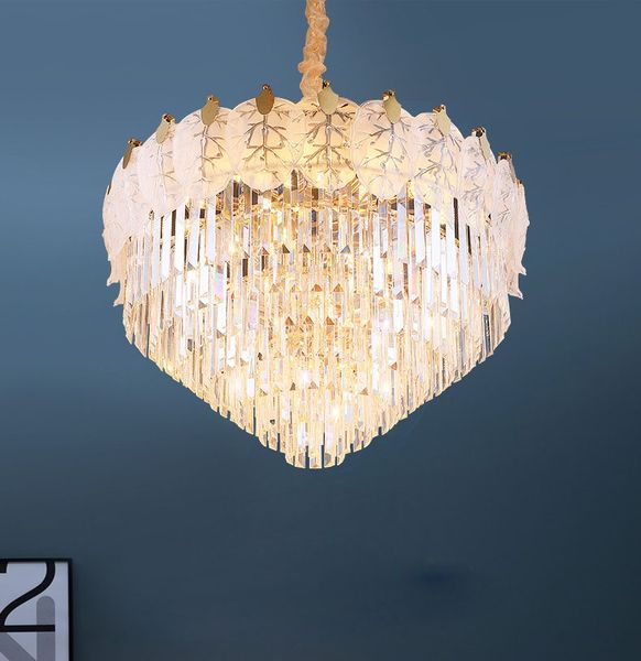 simple modern european style led crystal chandelier living room pendant lamp home bedroom ceilling light restaurant lighting
simple modern european style led crystal chandelier living room pendant lamp home bedroom ceilling light restaurant lighting