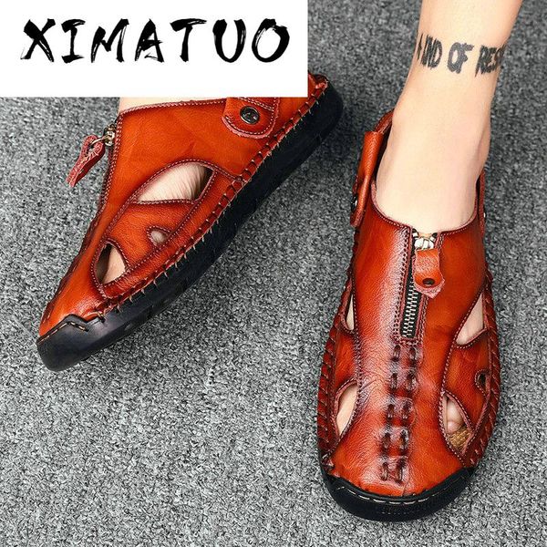 2020 comfortable handmade men sandals genuine leather soft summer men's shoes retro sewing casual beach shoes big size 38-48, Black
2020 comfortable handmade men sandals genuine leather soft summer men's shoes retro sewing casual beach shoes big size 38-48, Black