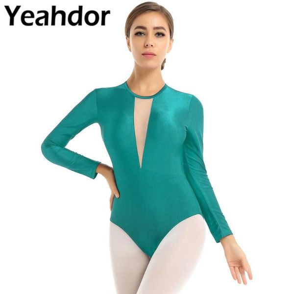 womens adults long sleeves gymnastics leotard open back with twist straps ballet jumpsuit stage dance costume female dancewear, Black;red
womens adults long sleeves gymnastics leotard open back with twist straps ballet jumpsuit stage dance costume female dancewear, Black;red