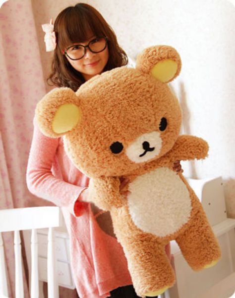 рождественский подарок rilakkuma relax медведь симпатичные 55cm мягкая подушка плюшевая игрушка кукла t200731
рождественский подарок rilakkuma relax медведь симпатичные 55cm мягкая подушка плюшевая игрушка кукла t200731