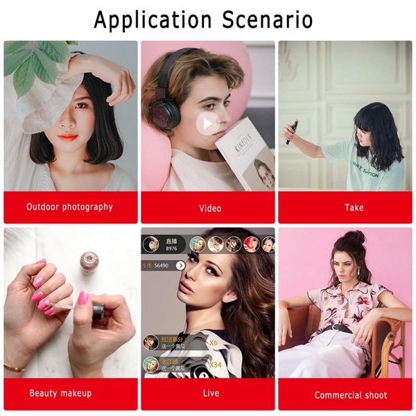 factory 16/20cm p led selfie ring light fill light dimmable camera phone ring lamp with stand tripod for makeup video live s
factory 16/20cm p led selfie ring light fill light dimmable camera phone ring lamp with stand tripod for makeup video live s
