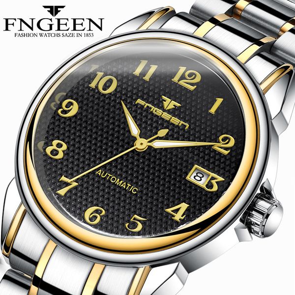relogio masculino luminous fngeen mens skeleton watches steampunk fashion automatic skeleton mechanical wrist watches male clock j190615, Slivery;brown
relogio masculino luminous fngeen mens skeleton watches steampunk fashion automatic skeleton mechanical wrist watches male clock j190615, Slivery;brown
