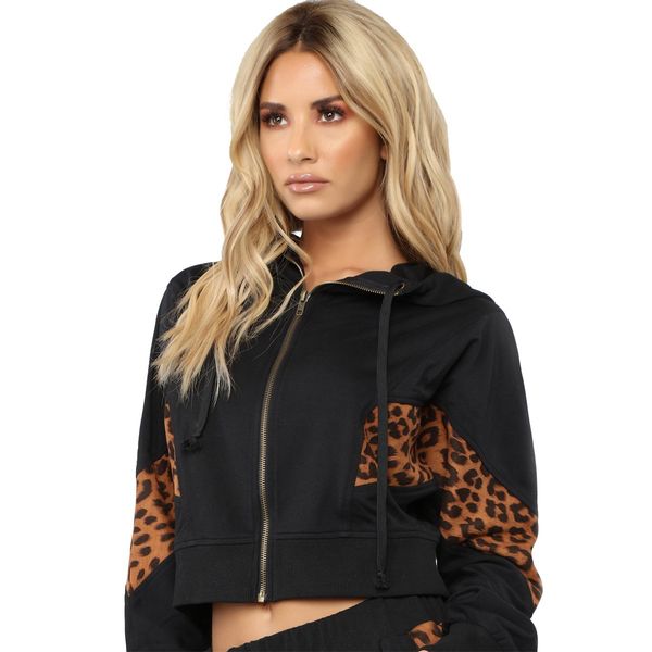 women's fashion tracksuits womens casual leopard printed panelled zipper + pants women casual two piece pants, White
women's fashion tracksuits womens casual leopard printed panelled zipper + pants women casual two piece pants, White