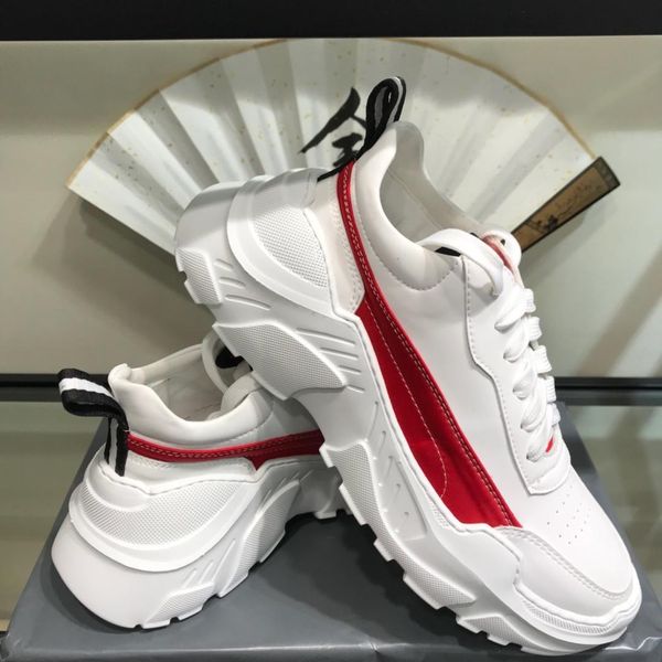 2019e limited edition men's leather casual platform shoes comfortable breathable low to help wild shoes original box packaging 38-44, Black
2019e limited edition men's leather casual platform shoes comfortable breathable low to help wild shoes original box packaging 38-44, Black
