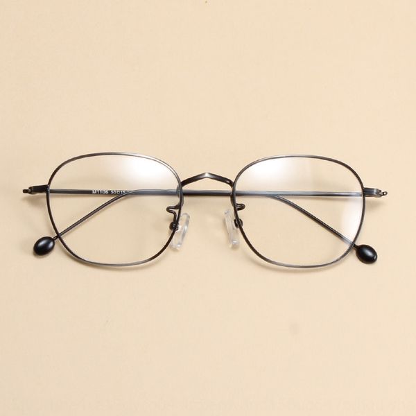 mbaqf literary and artistic thin myopia glasses korean ultra light myopia glasses frame metal round frame nose pad fashionable men and women, Silver
mbaqf literary and artistic thin myopia glasses korean ultra light myopia glasses frame metal round frame nose pad fashionable men and women, Silver