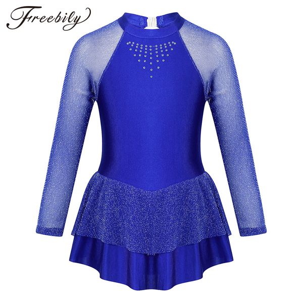 kids girls shiny long sleeves rhinestone figure ice skating dress ballroom children gymnastics leotard ballet dance costume, Black;red
kids girls shiny long sleeves rhinestone figure ice skating dress ballroom children gymnastics leotard ballet dance costume, Black;red
