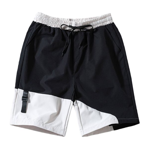 men's shorts casual men 2021 summer patchwork sportswear boardshorts breathable mens beach short trousers bermuda masculina, White;black
men's shorts casual men 2021 summer patchwork sportswear boardshorts breathable mens beach short trousers bermuda masculina, White;black