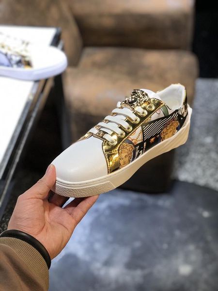 2020 high-end men's sports shoes leather print color matching youth low-casual tide shoes, high-quality fashion banquet shoes, 38-4, Black
2020 high-end men's sports shoes leather print color matching youth low-casual tide shoes, high-quality fashion banquet shoes, 38-4, Black