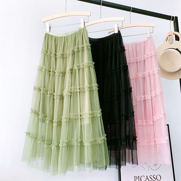 элегантная светская длинный торт лета женщин высокой талии a- линия марля 2020 новый половина марли длинная юбка pengpeng торт юбки, Black
элегантная светская длинный торт лета женщин высокой талии a- линия марля 2020 новый половина марли длинная юбка pengpeng торт юбки, Black