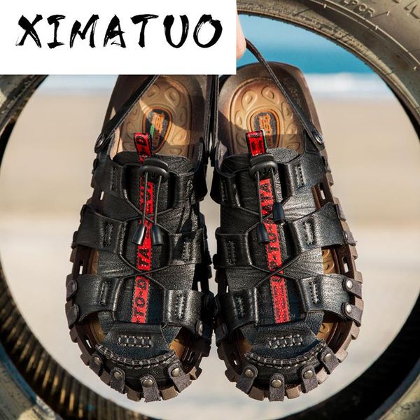 2020 new men's slippers summer men's outdoor sandals lazy one word shoes vietnam sandals roman baotou, Black
2020 new men's slippers summer men's outdoor sandals lazy one word shoes vietnam sandals roman baotou, Black
