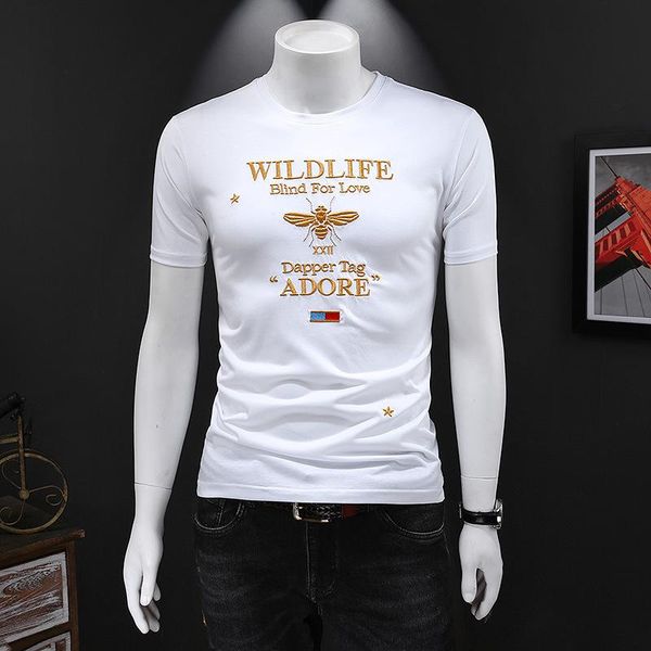 2020 новый летний мужчины tshirt o-образным вырезом печати пчелка вышивка slim fit с коротким рукавом футболки мужские конструктора вскользь, White;black
2020 новый летний мужчины tshirt o-образным вырезом печати пчелка вышивка slim fit с коротким рукавом футболки мужские конструктора вскользь, White;black