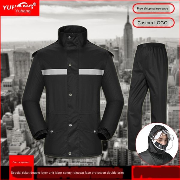 bicycle bicycle reflective double-layer sub-textile raincoat suit split raincoat labor protection cycling rainproof clothing, Red;brown
bicycle bicycle reflective double-layer sub-textile raincoat suit split raincoat labor protection cycling rainproof clothing, Red;brown