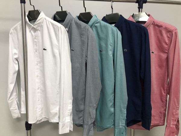 men's four seasons solid color shirt long sleeve men's korean youth single breasted polyester slim business casual top, White;black
men's four seasons solid color shirt long sleeve men's korean youth single breasted polyester slim business casual top, White;black