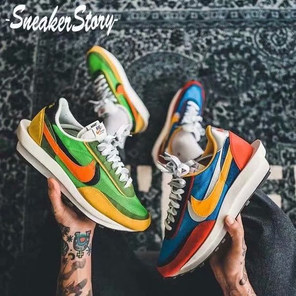 sacai x nìke ldv waffle varsity blue green black retro motocycle racing shoes for men women fashion designers racer sport running shoes
sacai x nìke ldv waffle varsity blue green black retro motocycle racing shoes for men women fashion designers racer sport running shoes