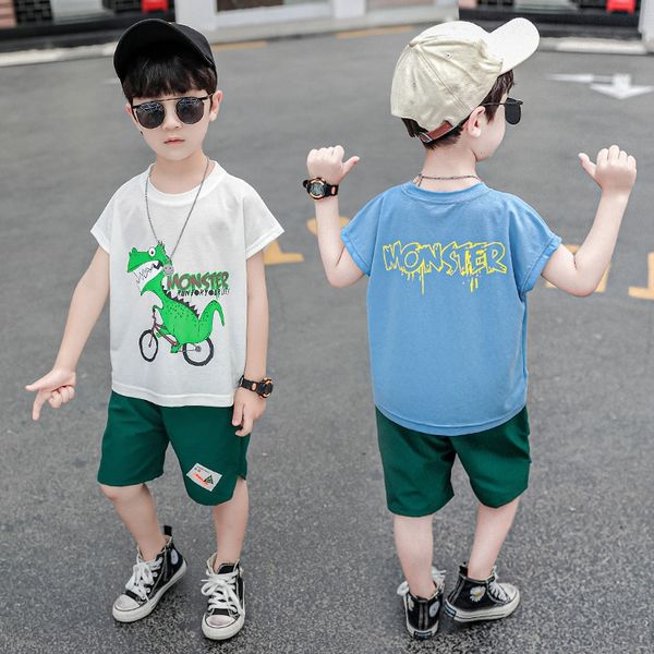 clothing summer suit 20 boys' cartoon printed children's t-shirt children's clothing short-sleeved t-shirt two-piece suit
clothing summer suit 20 boys' cartoon printed children's t-shirt children's clothing short-sleeved t-shirt two-piece suit