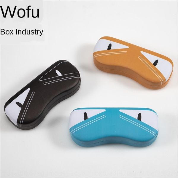 spray-painted leather case case paint glasses box metal plate myopia optical cartoon glasses box, Blue
spray-painted leather case case paint glasses box metal plate myopia optical cartoon glasses box, Blue