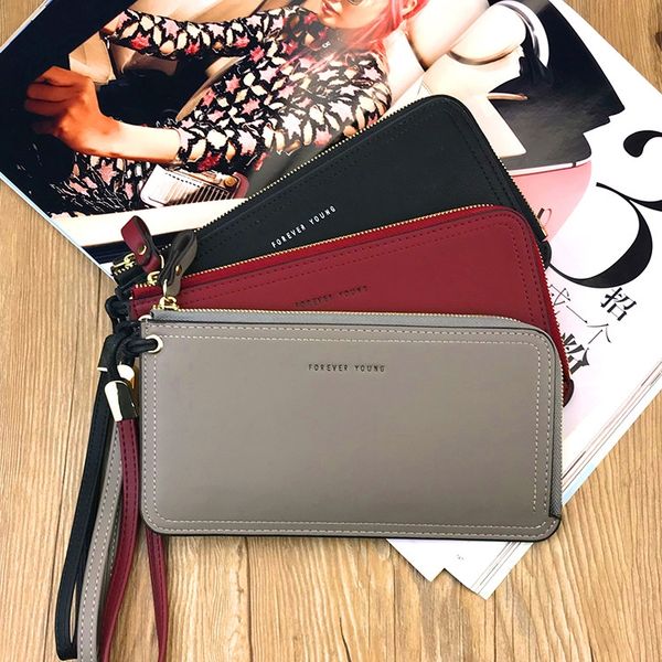 women's hand mobile phone wallet long korean zipper mobile phone bag ultra-thin handbag multi-card large capacity coin purse boutique
women's hand mobile phone wallet long korean zipper mobile phone bag ultra-thin handbag multi-card large capacity coin purse boutique