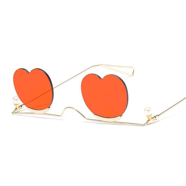 vintage heart eyeglasses women small rimless sunglasses ladies metal pearl frame sun glasses unique eyewear, White;black
vintage heart eyeglasses women small rimless sunglasses ladies metal pearl frame sun glasses unique eyewear, White;black