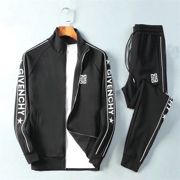 2020 new sports suit casual comfortable suit men's embroidery lapel sportswear men's jogger football sportswear herren designer tr, Gray
2020 new sports suit casual comfortable suit men's embroidery lapel sportswear men's jogger football sportswear herren designer tr, Gray