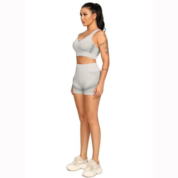 seamless yoga set 2 piece set women sport women gym clothing tracksuit yoga sets bra jogging femme, White;red
seamless yoga set 2 piece set women sport women gym clothing tracksuit yoga sets bra jogging femme, White;red