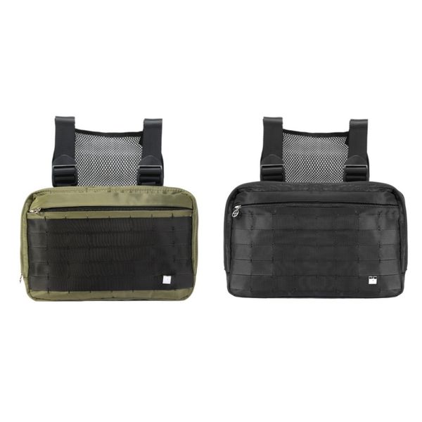 black chest rig bags streetwear waist bag functional tactical cross shoulder bags bolso kanye west chest bag hip hop
black chest rig bags streetwear waist bag functional tactical cross shoulder bags bolso kanye west chest bag hip hop
