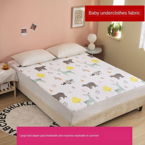 1.8m pad large and bed sheet diaper diaper large baby children waterproof washable summer breathable washable baby pure cotton sheet
1.8m pad large and bed sheet diaper diaper large baby children waterproof washable summer breathable washable baby pure cotton sheet