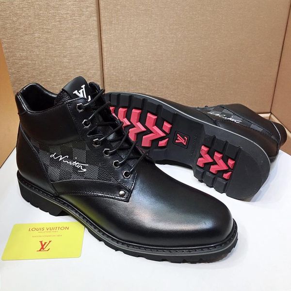 luxury mens shoes fashion chaussures pour hommes comfortable luxury casual shoes for men oberkampf ankle boot martin boots with origin box, Black
luxury mens shoes fashion chaussures pour hommes comfortable luxury casual shoes for men oberkampf ankle boot martin boots with origin box, Black