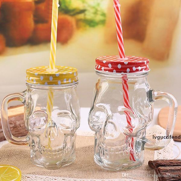 summer juice cups creative skull shaped mug skull straw glass mug with lid handle mason juice drink cup cold drinking bottles bh1189 tqq
summer juice cups creative skull shaped mug skull straw glass mug with lid handle mason juice drink cup cold drinking bottles bh1189 tqq