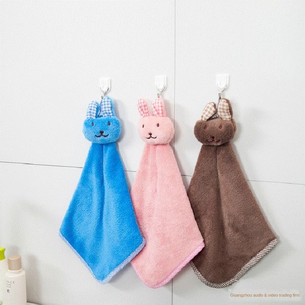 pfxov bathroom hanging coral fleece cute hand towel kitchen rag double-sided thickened handkerchief rag handkerchief cartoon absorbent towel, Blue;white
pfxov bathroom hanging coral fleece cute hand towel kitchen rag double-sided thickened handkerchief rag handkerchief cartoon absorbent towel, Blue;white