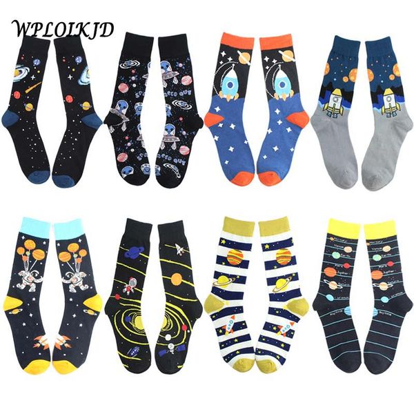 autumn winter 1 pair men cotton funny socks novelty planet pattern personality trend streetwear hip hop calcetines hombre sox, Black
autumn winter 1 pair men cotton funny socks novelty planet pattern personality trend streetwear hip hop calcetines hombre sox, Black