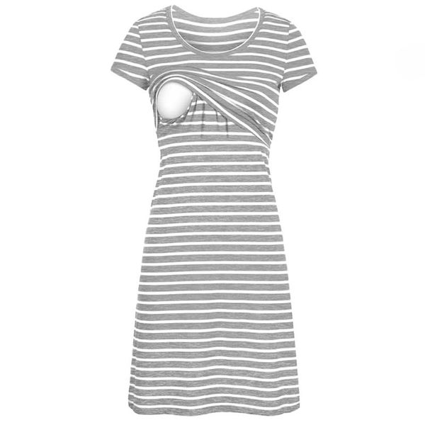 casual maternity dress striped long skirt a-line skirt short sleeve round neck maternity dress comfortable daily #lr1, White
casual maternity dress striped long skirt a-line skirt short sleeve round neck maternity dress comfortable daily #lr1, White
