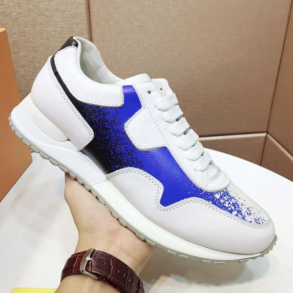 new arrival run away sneaker men 's shoes autumn and winter lightweight luxury shoes low sports men shoes calzado deportivo para h, Black