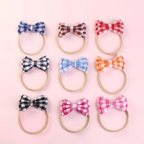 baby nylon headband fabric plaid hair bows for kids elastic hair band for girls handmade boutique headbands children accessories, Slivery;white
baby nylon headband fabric plaid hair bows for kids elastic hair band for girls handmade boutique headbands children accessories, Slivery;white