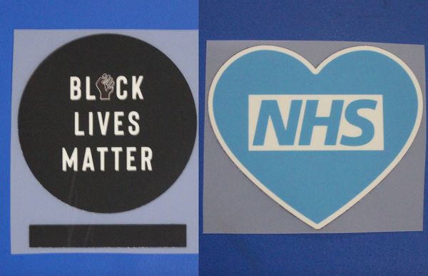 mannnncitttty black lives matter and nhs heart soccer patch soccer badge
mannnncitttty black lives matter and nhs heart soccer patch soccer badge