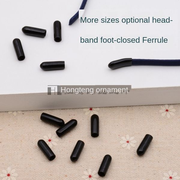 hair headband special foot diy hair band plug buckle plastic rubber leather cover foot rubber cover plug diy accessories, Silver
hair headband special foot diy hair band plug buckle plastic rubber leather cover foot rubber cover plug diy accessories, Silver