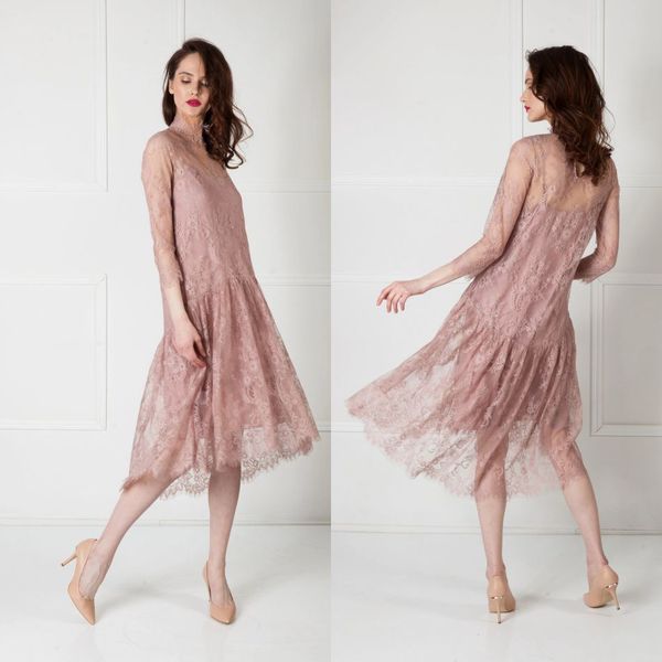 pink women bathrobes long sleeve lace illusion bridal robe high collar women lingerie nightgown pajamas sleepwear tea length custom made, White;pink
pink women bathrobes long sleeve lace illusion bridal robe high collar women lingerie nightgown pajamas sleepwear tea length custom made, White;pink
