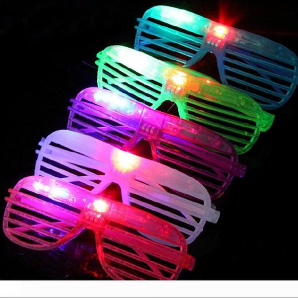 led light glasses flashing shutters shape glasses led flash glasses sunglasses dances party supplies festival decoration
led light glasses flashing shutters shape glasses led flash glasses sunglasses dances party supplies festival decoration