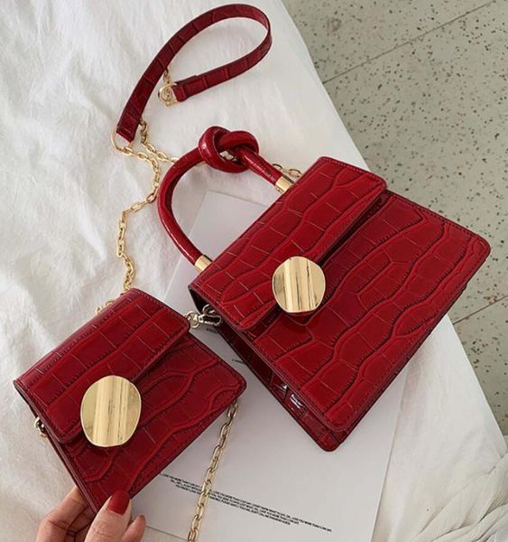 2020 fashion new tote bag quality leather women's designer handbag crocodile pattern chain shoulder messenger bag bolsos mujer
2020 fashion new tote bag quality leather women's designer handbag crocodile pattern chain shoulder messenger bag bolsos mujer