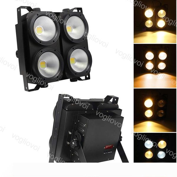 led effects led blinder lights 4x100w matrix cob audience lights background studio stage lighting par dmx theater disco effect dhl
led effects led blinder lights 4x100w matrix cob audience lights background studio stage lighting par dmx theater disco effect dhl