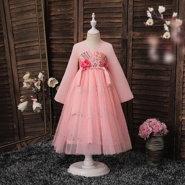байхуэй лето 2020 новый стиль childrenswear китайском стиле девушки китайская одежда дети древний костюм фея платье factory co, Red;yellow
байхуэй лето 2020 новый стиль childrenswear китайском стиле девушки китайская одежда дети древний костюм фея платье factory co, Red;yellow