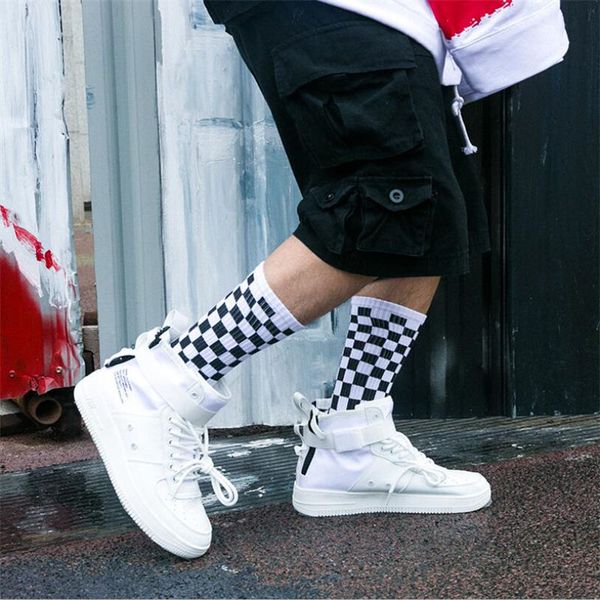 korea harajuku trend women checkerboard socks geometric checkered socks men hip hop cotton streetwear novelty socks, Black
korea harajuku trend women checkerboard socks geometric checkered socks men hip hop cotton streetwear novelty socks, Black