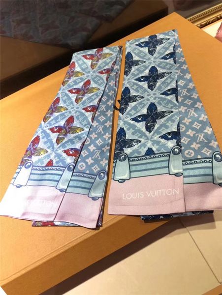 designer silk scarves fashion silk men's and women's hair band multi-purpose silk handbag decorative scarf brand printed scarf 120, Blue;gray
designer silk scarves fashion silk men's and women's hair band multi-purpose silk handbag decorative scarf brand printed scarf 120, Blue;gray