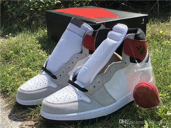 2020 release authentic 1 high og retro light smoke grey men basketball shoes suede varsity red man sneakers with original box
2020 release authentic 1 high og retro light smoke grey men basketball shoes suede varsity red man sneakers with original box