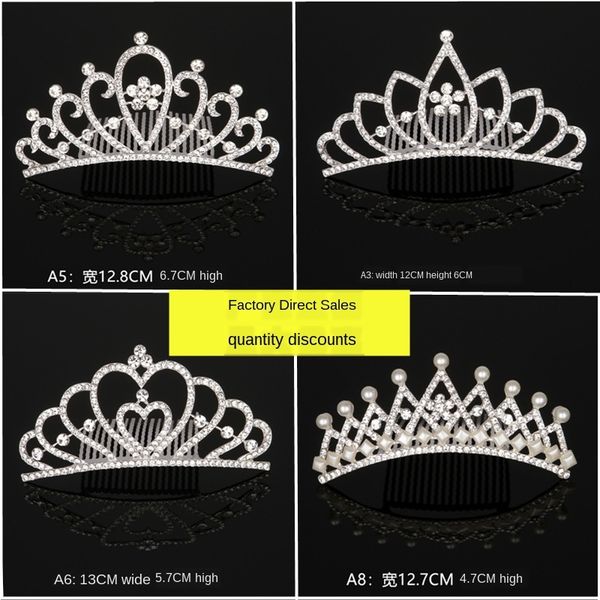 children's crown new accessories hair band girls' headdress baby hair band alloy rhinestone performance accessories, Slivery;white
children's crown new accessories hair band girls' headdress baby hair band alloy rhinestone performance accessories, Slivery;white
