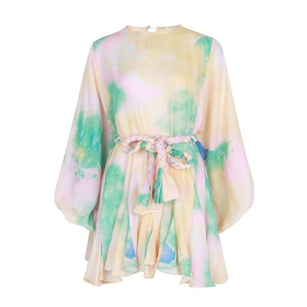 casual dresses hit color print women long sleeve o neck high waist lace up female dress spring fashion 2021 tide, Black;gray
casual dresses hit color print women long sleeve o neck high waist lace up female dress spring fashion 2021 tide, Black;gray