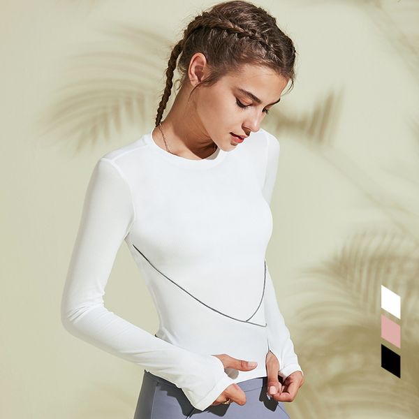 colorvalue white long sleeve yoga shirt good shaping gym sportswear breathable plain weaved sport women fitness, White;red
colorvalue white long sleeve yoga shirt good shaping gym sportswear breathable plain weaved sport women fitness, White;red