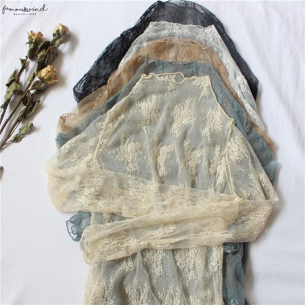 summer women lace floral embroidery polyester blouses shirt ladies mesh blouses transparent elegant see through black shirt, White
summer women lace floral embroidery polyester blouses shirt ladies mesh blouses transparent elegant see through black shirt, White