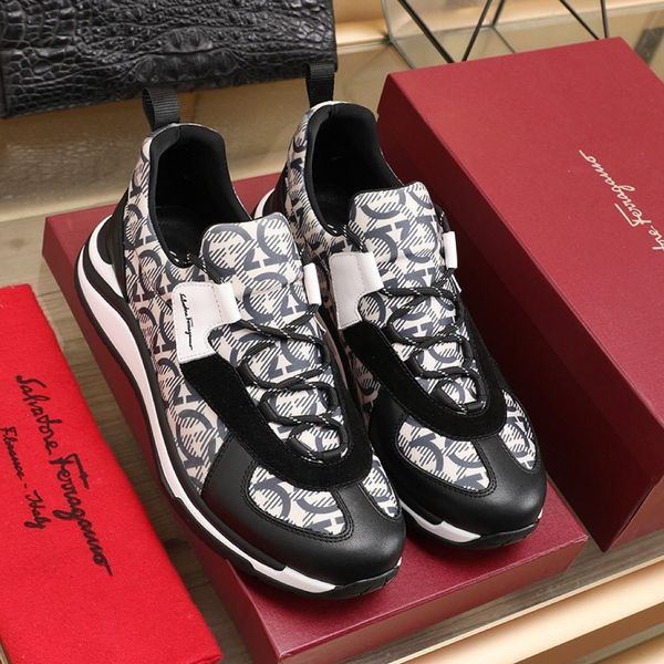 2020 i2 mens classic casual shoes leather lace-up fashion luxury designer shoes handsome mens sneakers original box, Black
2020 i2 mens classic casual shoes leather lace-up fashion luxury designer shoes handsome mens sneakers original box, Black