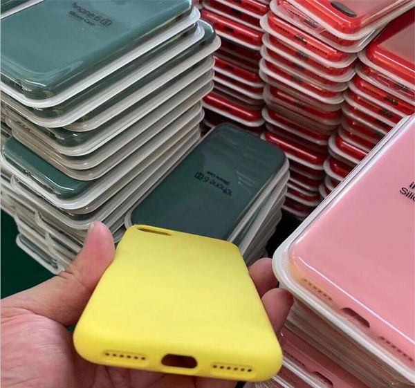 original liquid solid silicone gel rubber shockproof phone case cover for iphone xs max xr x 8 plus 7 6 6s with retail box
original liquid solid silicone gel rubber shockproof phone case cover for iphone xs max xr x 8 plus 7 6 6s with retail box